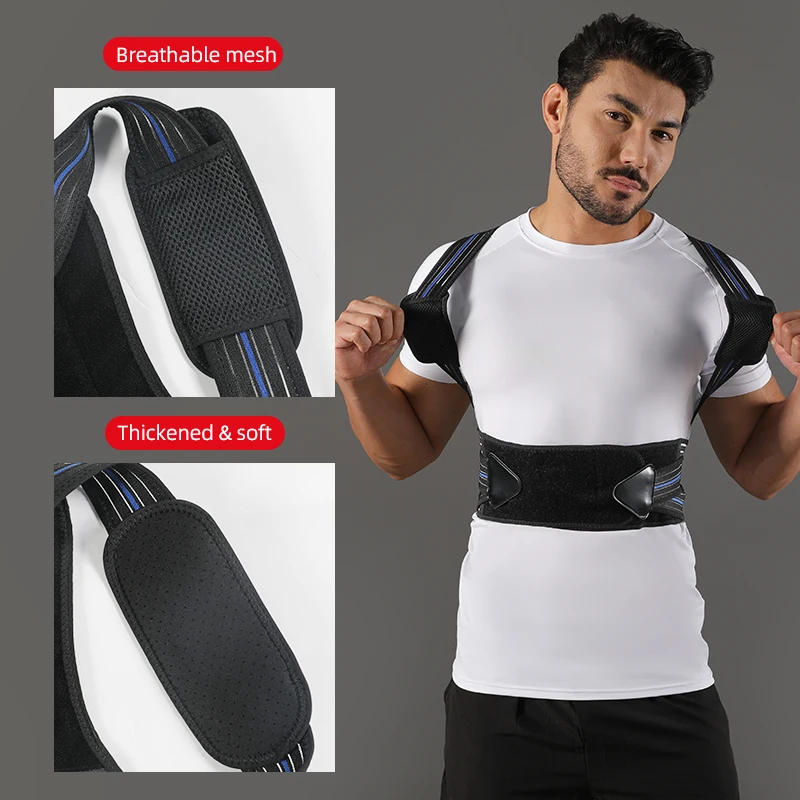 VBOSi Adjustable Back Support Posture Corrector for Men And Women 2 VBOSi Adjustable Back Support Posture Corrector for Men And Women - Image 2