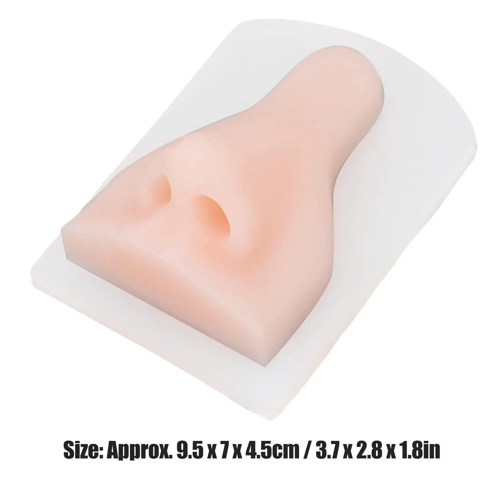 For acupuncture Teaching Jewelry Display Nose Model Silicone