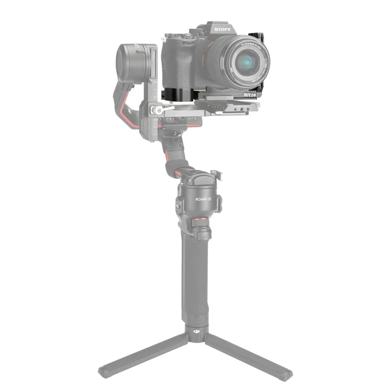 Nitze T-S07A L-образный кронштейн Arca Plate Горизонтальная и вертикальная съемная пластина для камеры A7 IV