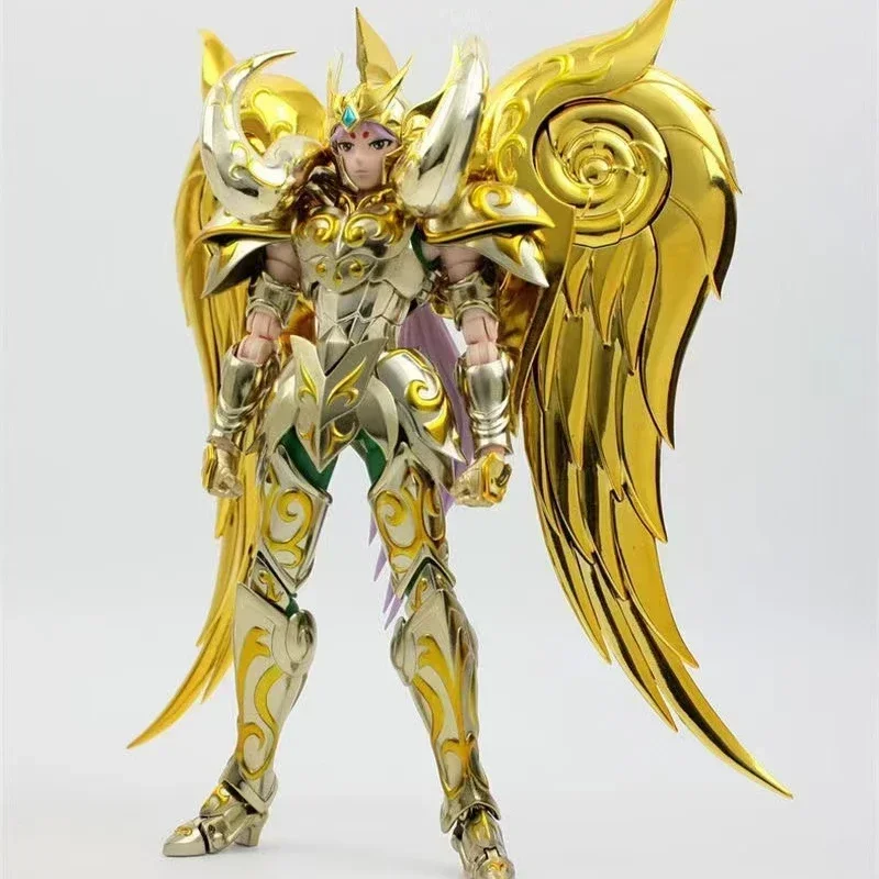 

In Stock Metal Club/MC Saint Seiya Myth Cloth EX Aries Mu SOG/Soul of God with Totem/Object Gold Knights of Zodiac Action Figure