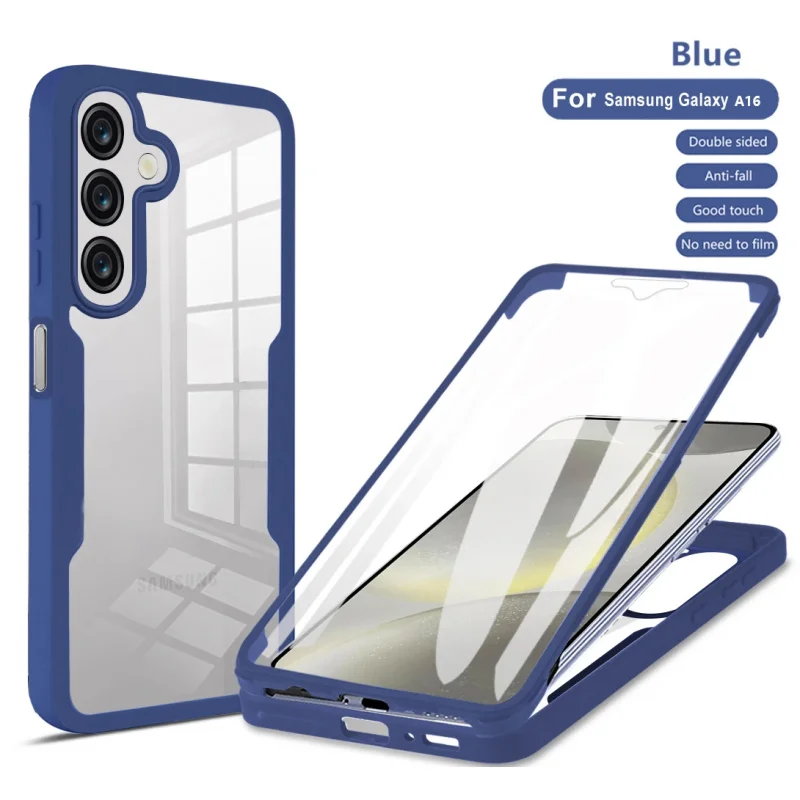 For Samsung Galaxy A73 A72 A56 A55 A54 A53 A52 A36 A35 A34 A33 A32 A26 A25 A24 A23 A22 A16 A15 A14 A13 A12 360 Full Case 5G