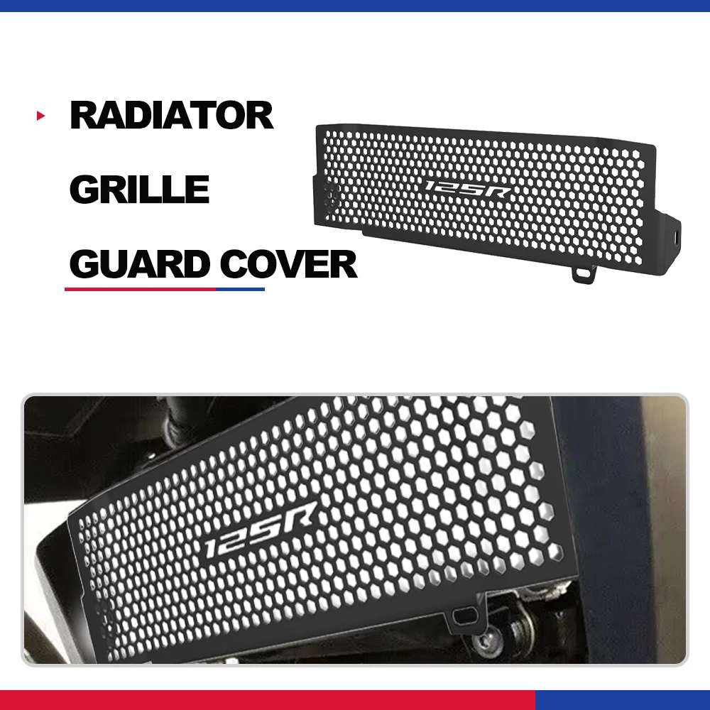 

Radiator Guard Engine Cooler Grille Cover Protection Aluminium For Honda CB125R 2018-2019-2020-2021-2022-2023-2024 CB 125 R