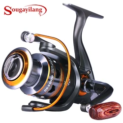 Sougayilang-ロータリーフィッシングリール,強力な機器,コスト効率,12kg,最大11 bb,DK1000-DK6000