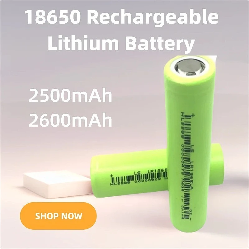 

18650 2500/2600mAh for Electric Balance Scooter Solar Street Light Lithium Battery