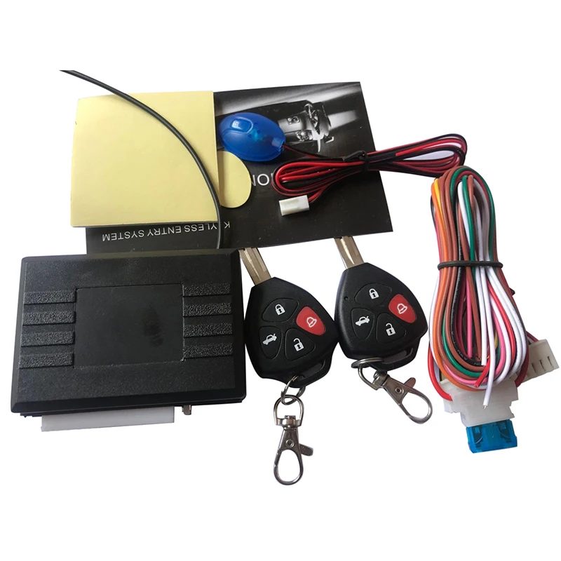 Car Alarm for Toyota 12+4 Auto Remote Central Kit Door Lock Vehicle Locking System with Key Central Locking Remote Control