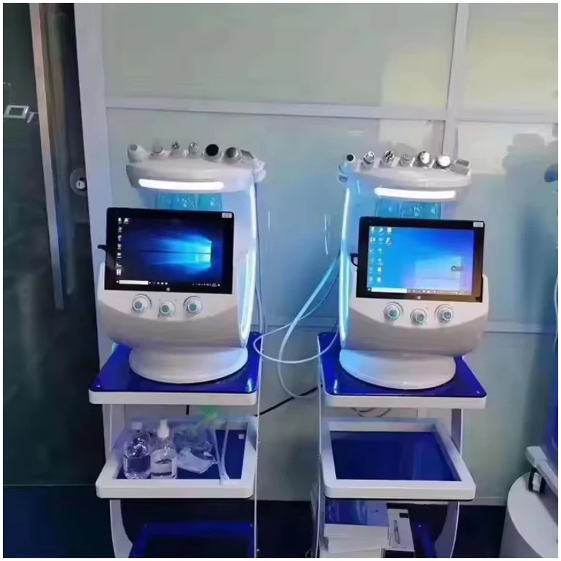 20257 in 1  Facial Machine Professional Ultrasonic Rejuvenation Dermabrasion  For Hydradermabrasion，RF Wrinkle Remova.