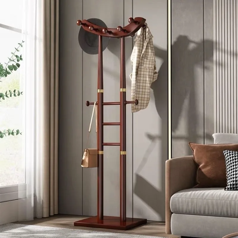 Floor-to-ceiling coat rack Home bedroom hanger Modern Chinese Internet celebrity clothes Vertical hanger