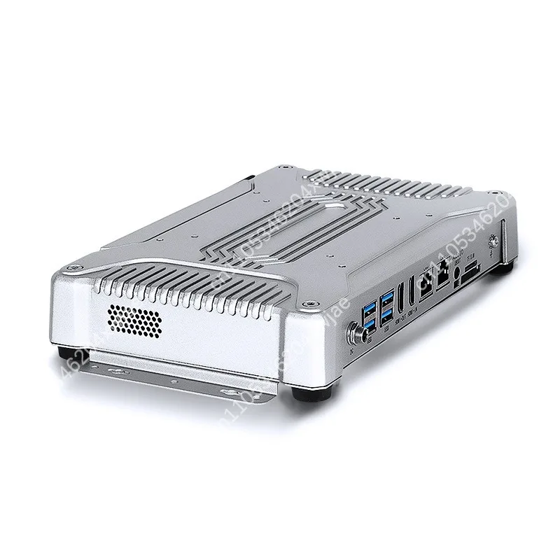 Industrial Rugged X86 Mini PC Low Power Fanless for Firewall Router Anti-Interference Corrosion Resistant