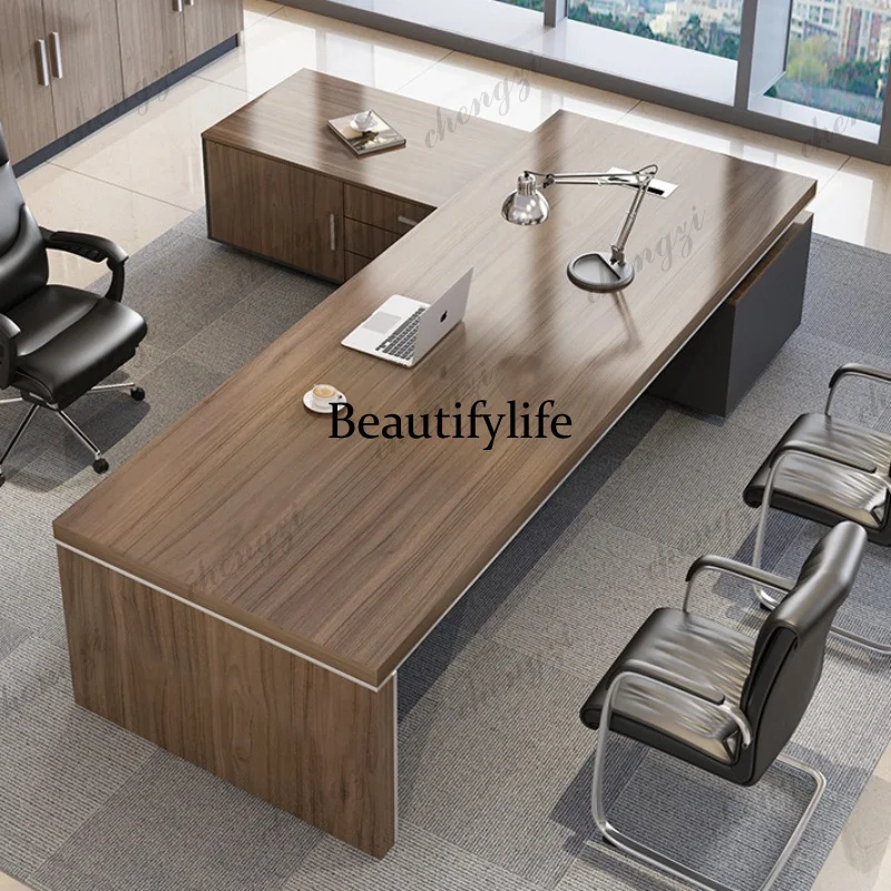 T41 Vintage Supervisor's Office Desk Special Design Modern Durable Office Desk Luxury Colorful Office Furniture El Escritorio