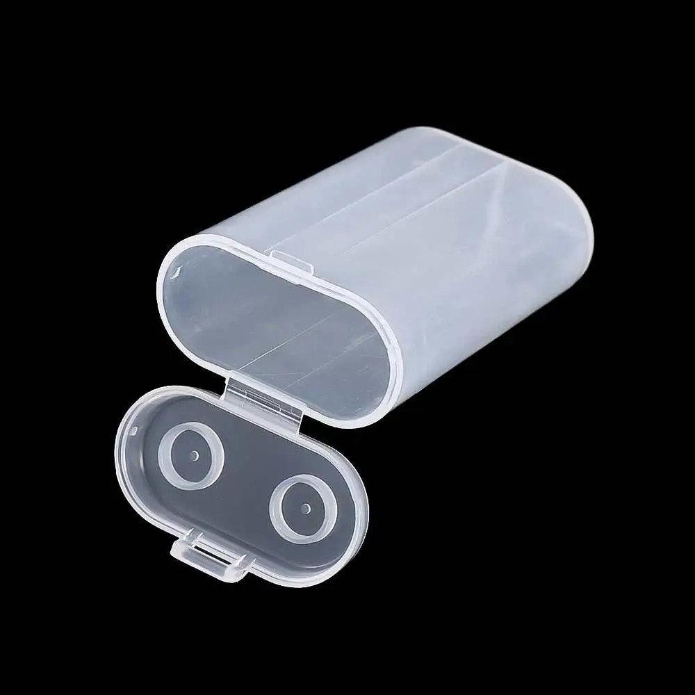 Power Bank Cases 2X18650 Battery Storage Box Transparent Batteries Container Battery Storage Boxes Battery Box Battery Holder