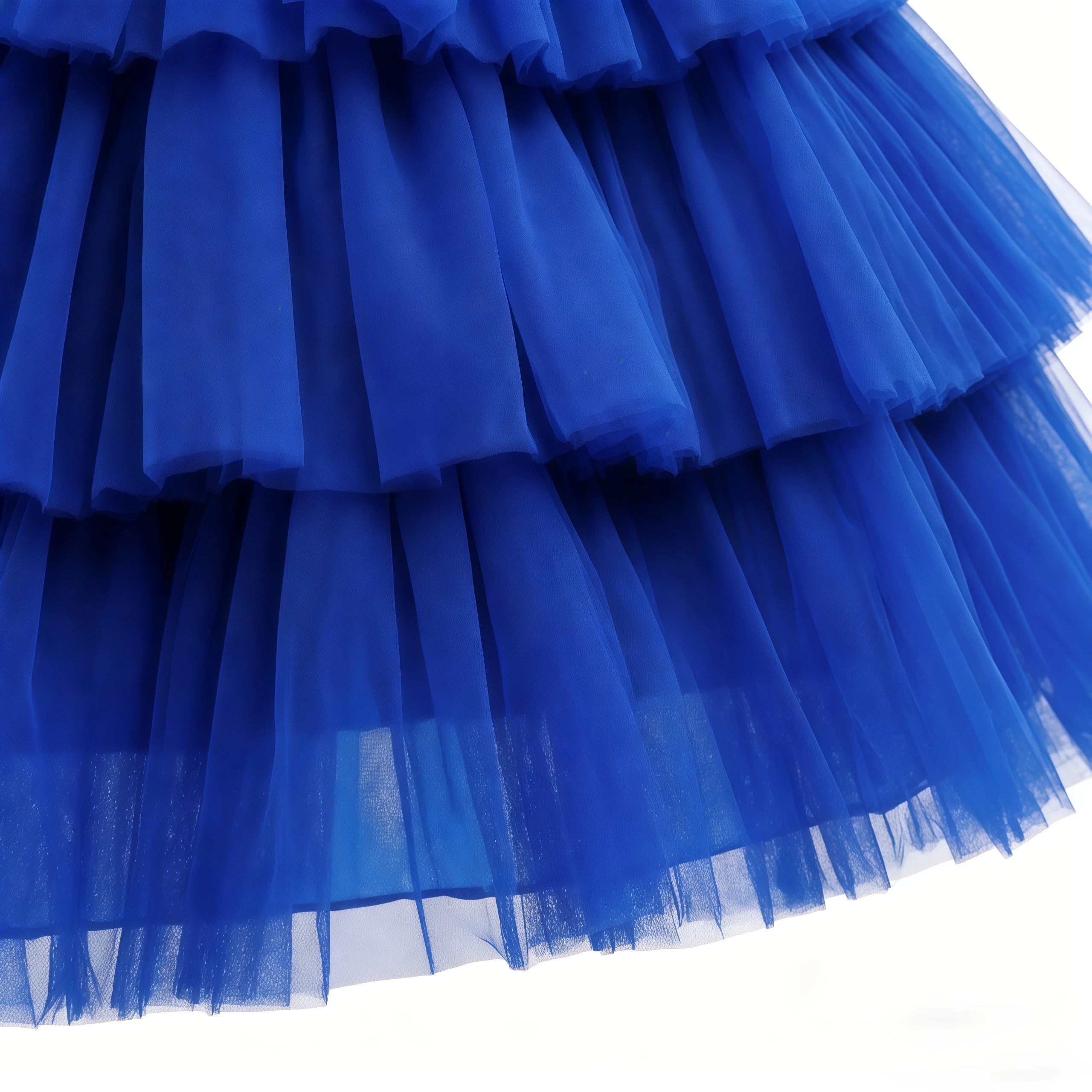 Kinder Sommer Mesh-Kleid Puffiges Prinzessinnenkleid Mädchen Gabys Cosplay Kostüm+Stirnband+Tasche Halloween Karneval Outfits – Detail 6