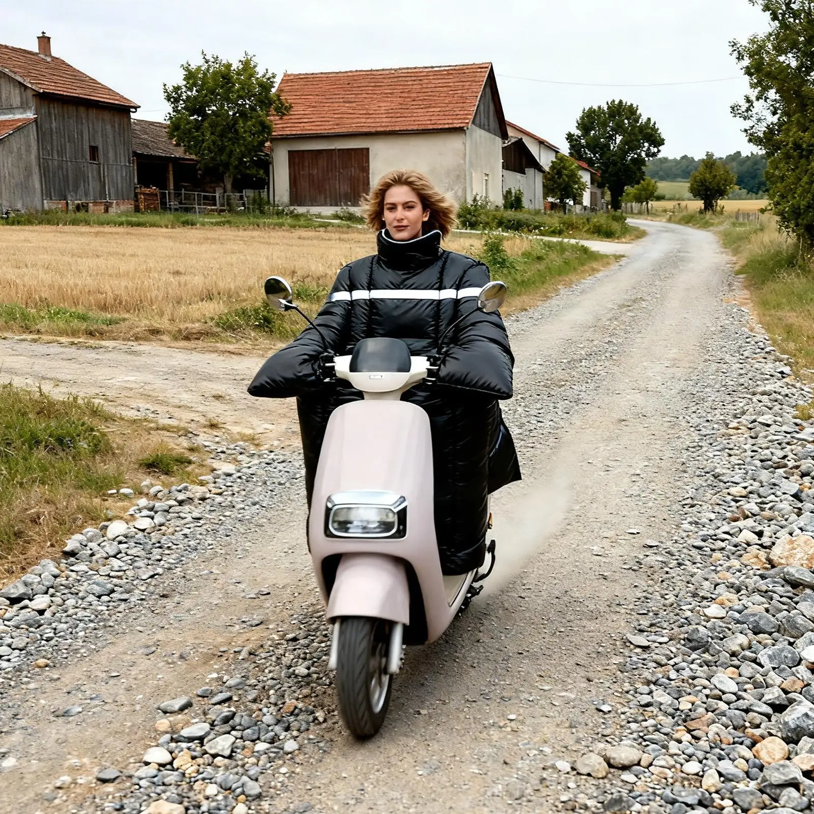 

Scooter Leg Cover Winter Warm Cycling Knee Thermal Windshield Neck and Leg Cover for Electric Scooter Women and Men outdoor