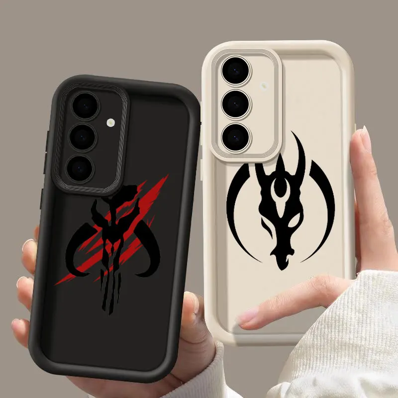 

The-Mandalorian-S-Stars-Wars-Boba Fundas For Samsung Galaxy S26 S25 S24 S23 S22 Plus S21 Ultra S20 FE Case S26Ultra Phone Cover