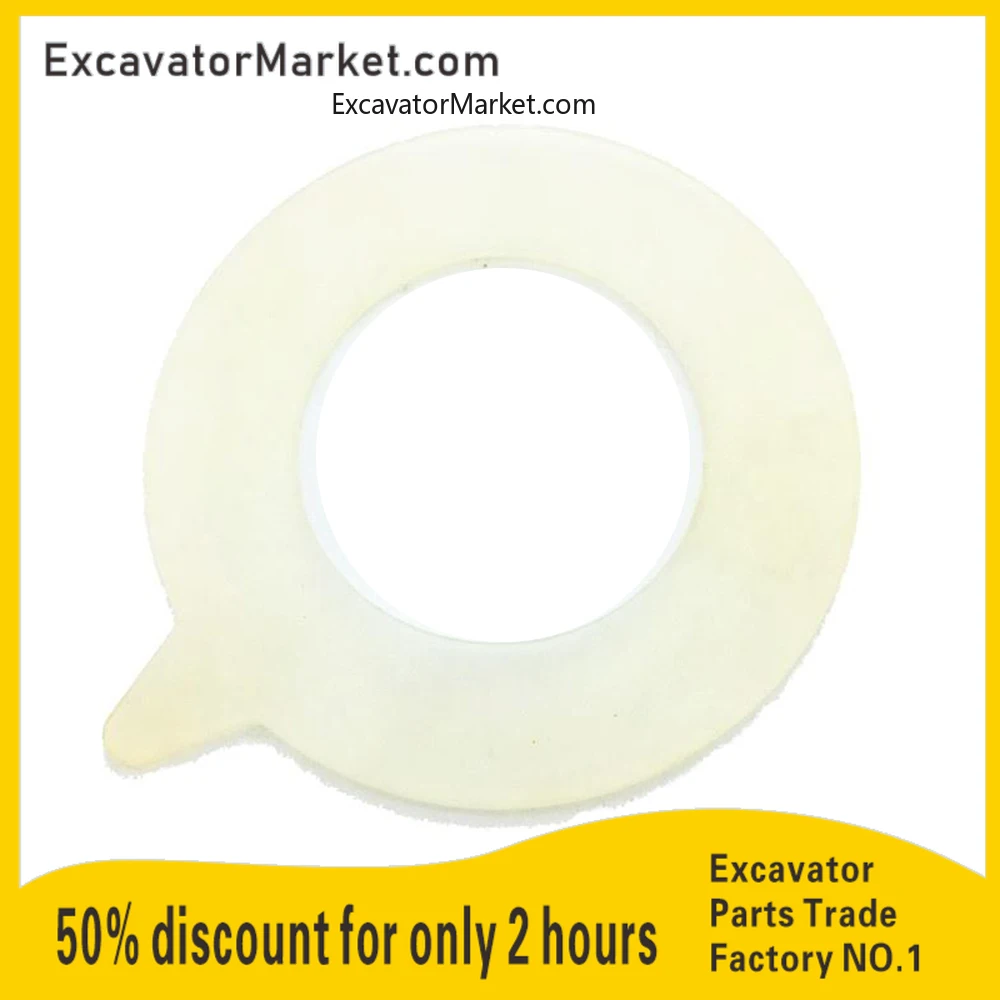 Non-disassembly Gasket Round Thickened Resin Excavator  Gasket Fast Wear-resistant  Gasket Bucket Shaft excavator Accessories