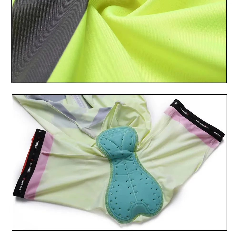 Professional Wind-Resistant Triathlon Suit with Hidden Front Zipper and Eye-Catching Geometric Print view 4