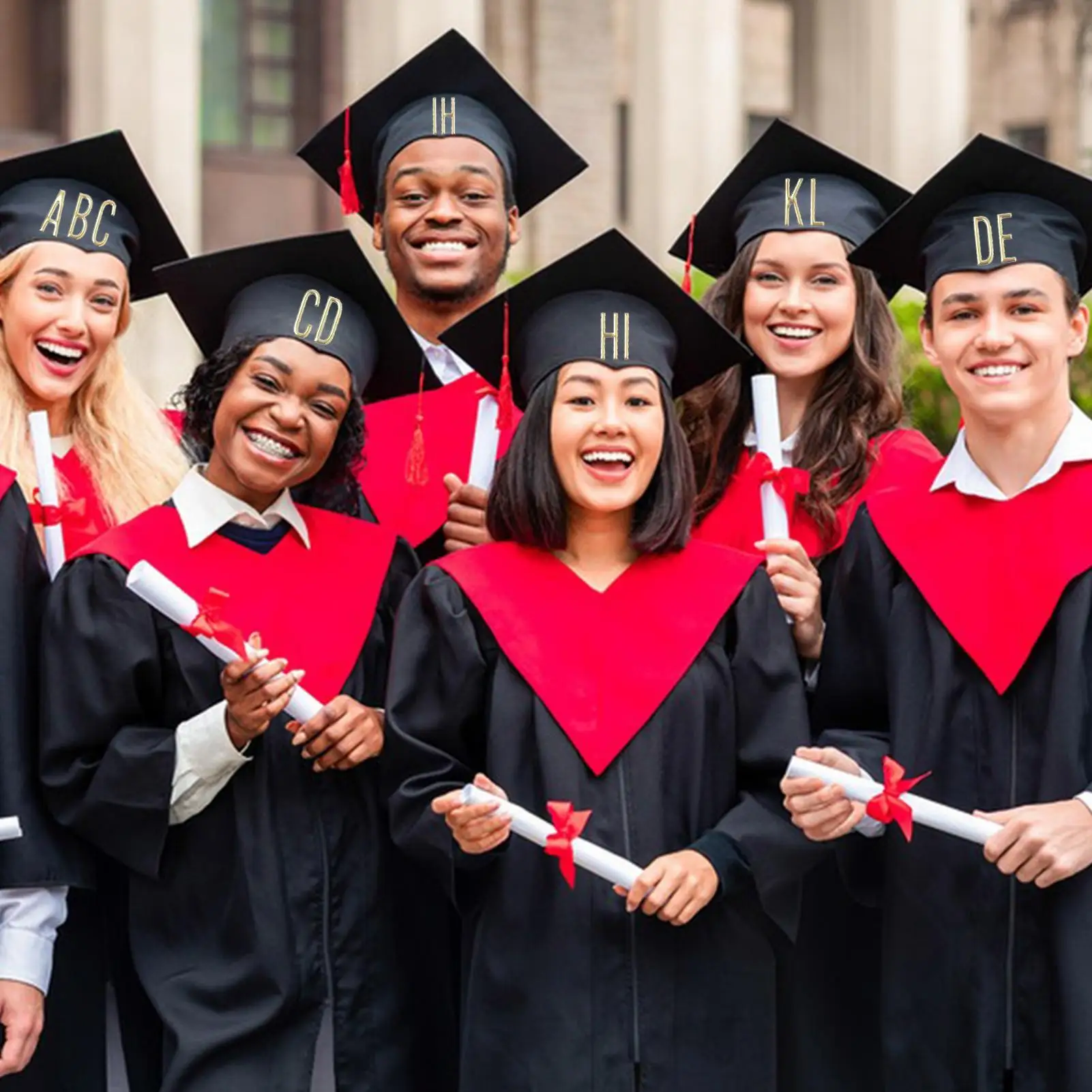 ملصقات حروف ذهبية مقاومة للماء بأرقام أبجدية ملصقات حروف لسكرابوكينغ لنافذة حاويات بطاقات المعايدة