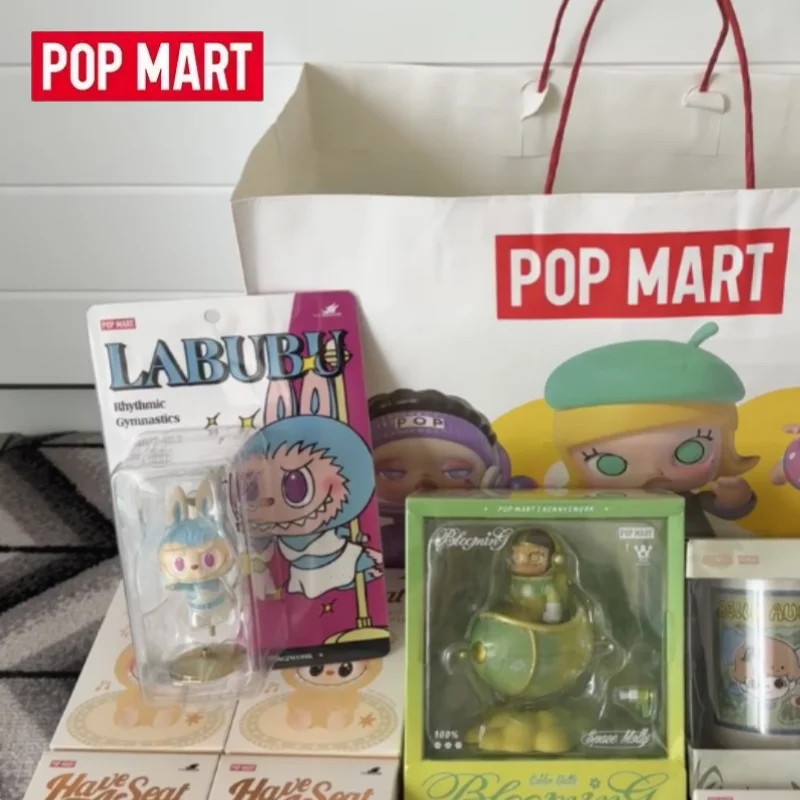 POP MART Labubu The Monsters Series Gimnasia Rítmica Figura de Anime Caja Sorpresa Juguete de Bolsa Misteriosa