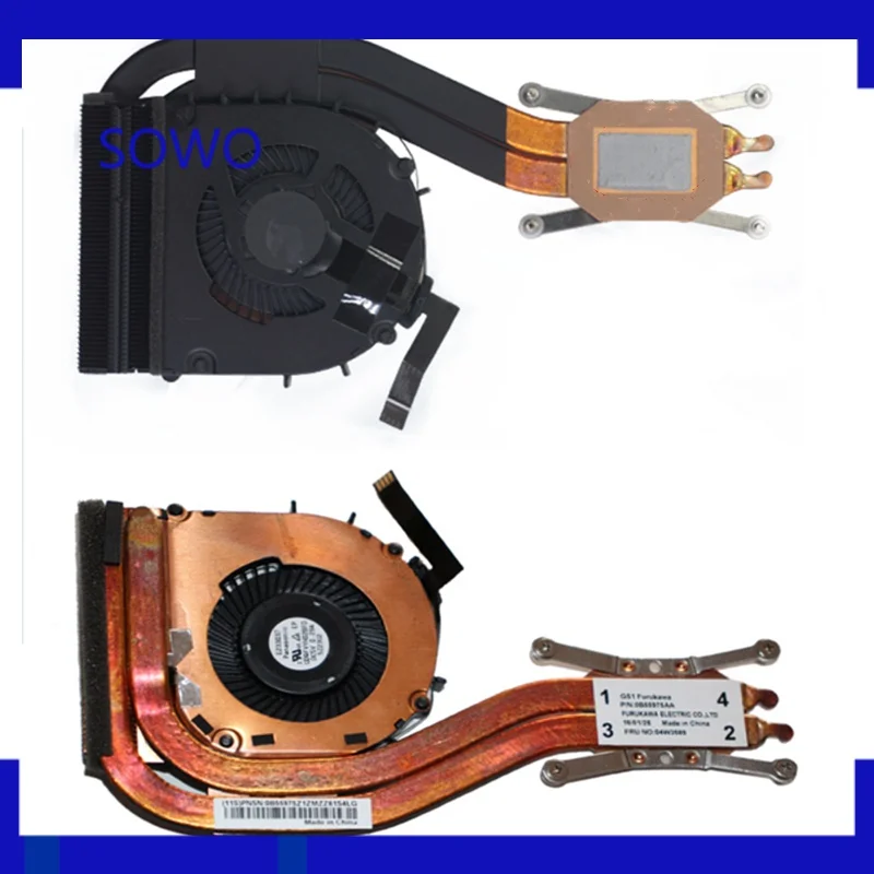 

New Original For Laptop Lenovo ThinkPad X1 Carbon Fan 1st Gen X1C CPU Cooling Fan Heatsink Radiator 04 W3589