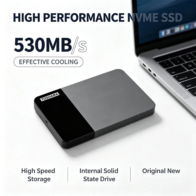 Original T0 Portable External Hard Drive High Speed Storage Disk for Laptop Desktop Mac Android Smartphone Data Backup 500GB-4TB