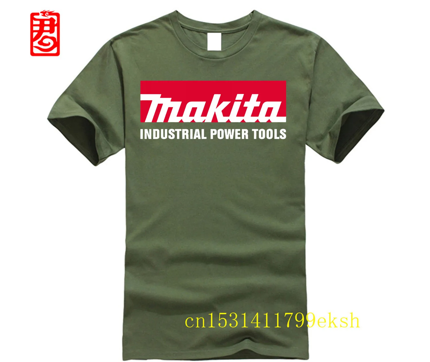 Makita Power Tools t shirt Sz S 5xl Man Fashion Round Collar T Shirt Top Tee