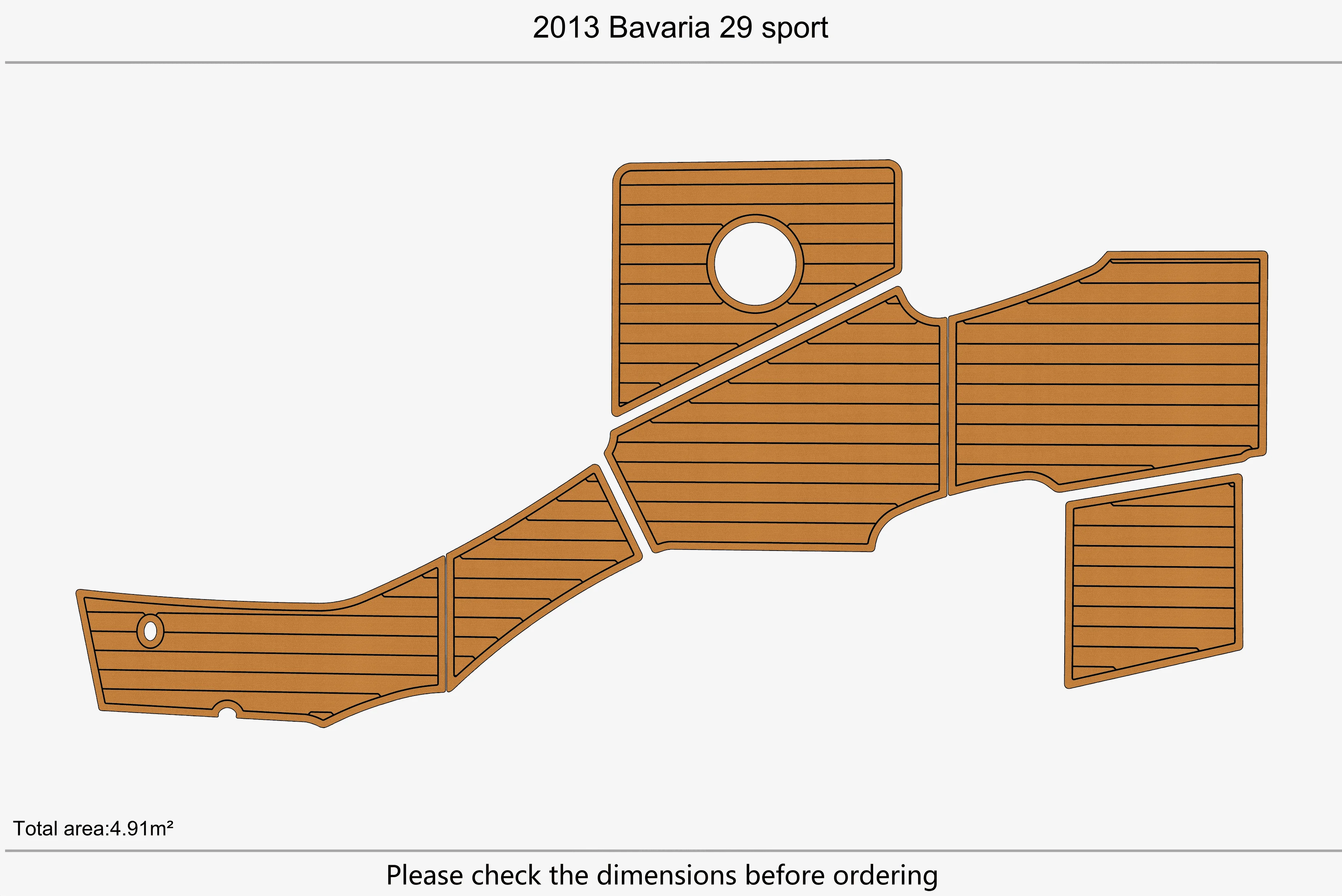 2013 Bavaria 29 sport 1/4