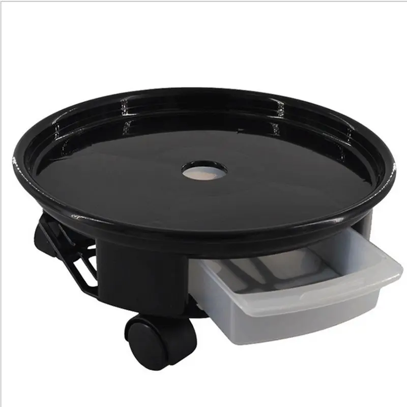 

A67P-Растение с контейнером для воды, подставка для растений на колесах, круглый горшок для растений, поднос для цветочного горшка с колесиками