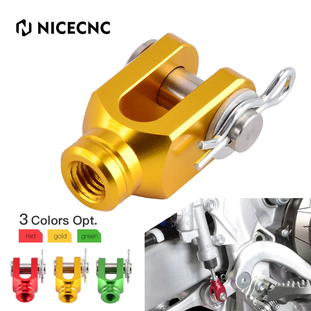 

NICECNC Rear Brake Clevis For Suzuki RM125 RM250 RMX250S DRZ400S DRZ400SM For Kawasaki KX80 KX85 KX125 KX250 KLX125 KLX250