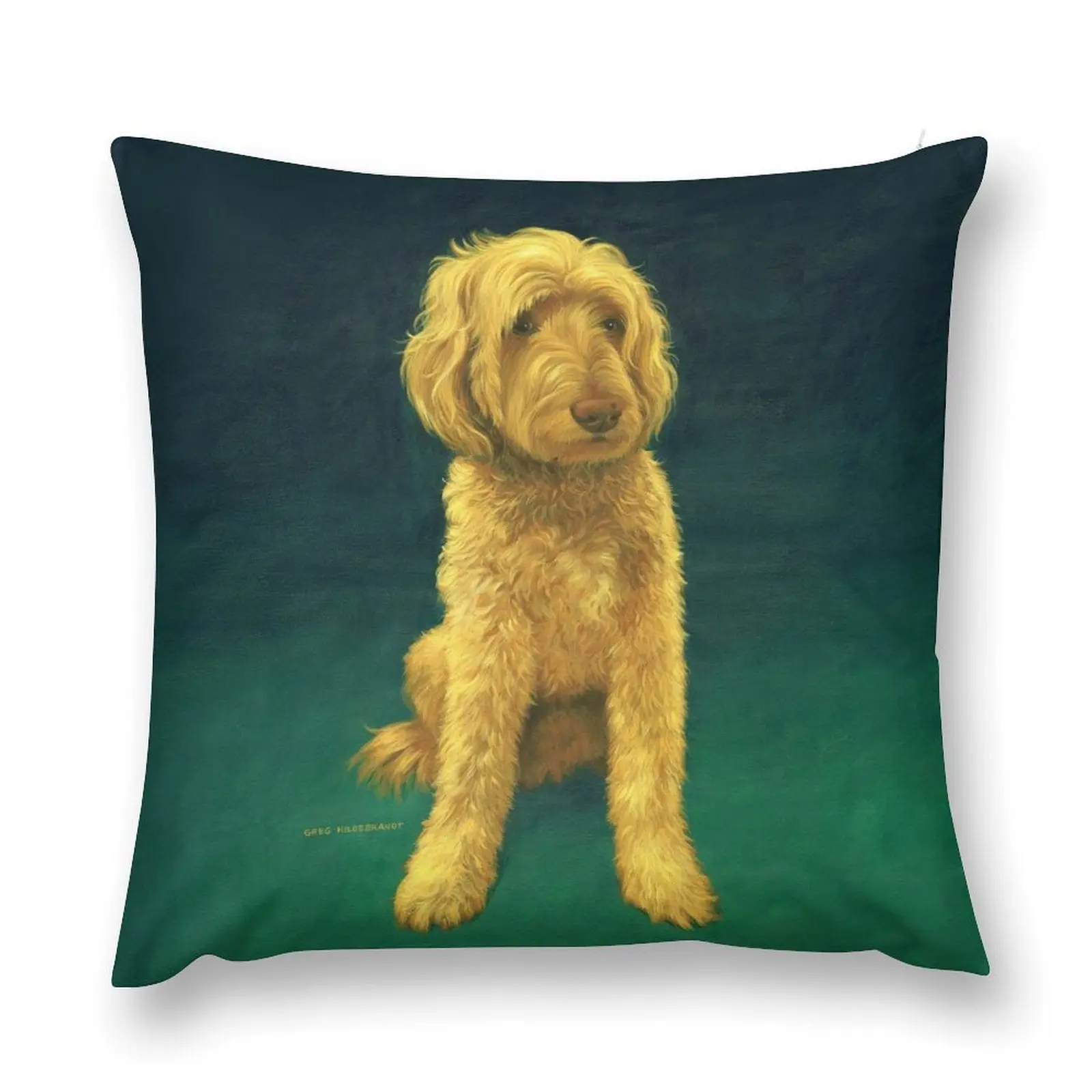 Golden-Doodle-Whoodle Throw Pillow Cushion Cover For Sofa autumn decoration Cushions Cushions Cover pillow