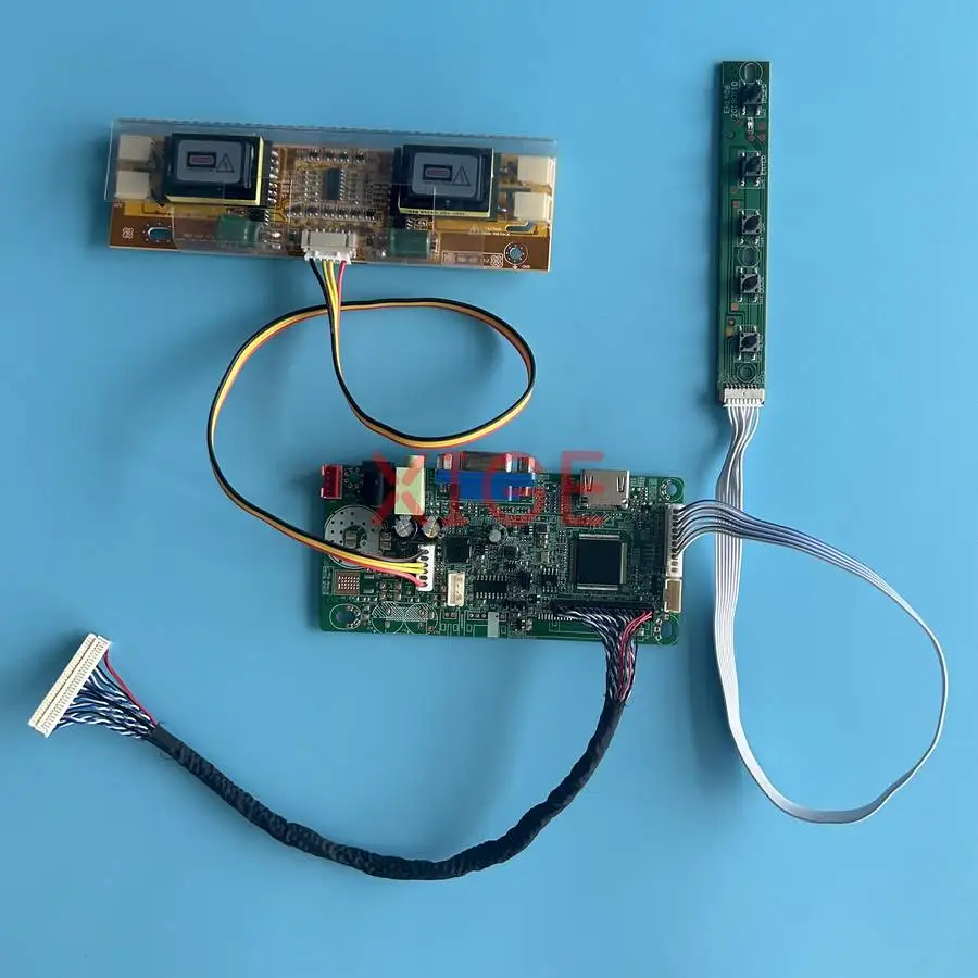 

Плата контроллера дисплея, совместимая с QD170E1LG03 MTT170E1LG11 LQ170E1LG QD17EL07, 30-контактный LVDS, 1280x1024, VGA+HDMI, 1280*1024, комплект 4-CCFL для самостоятельной сборки