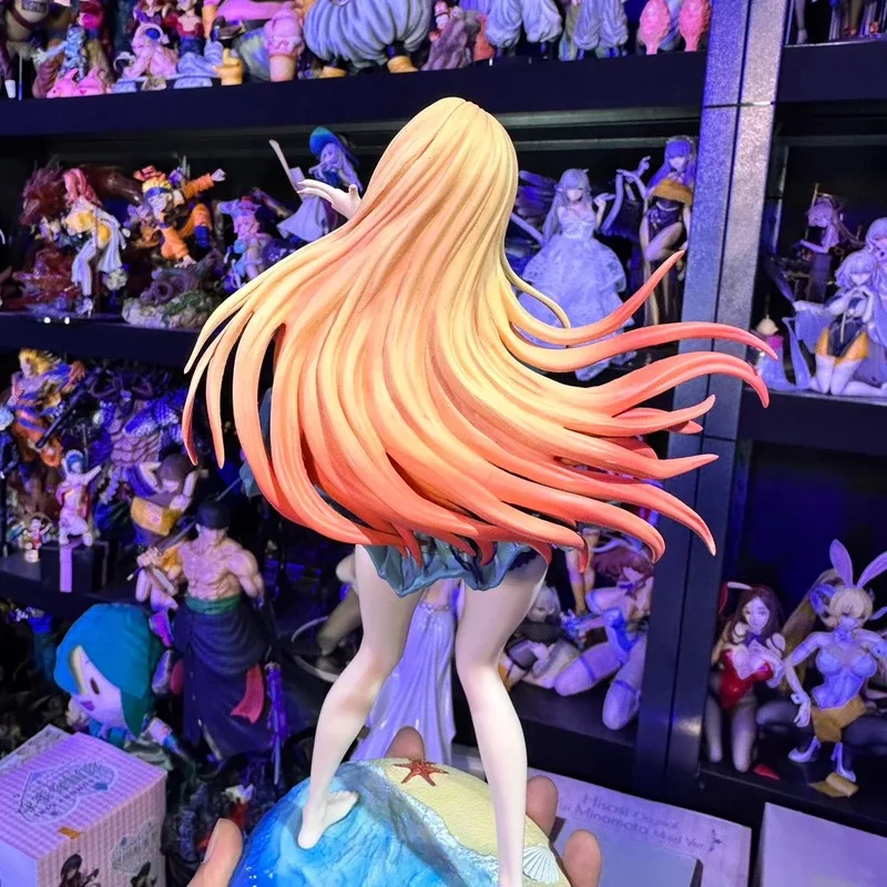 27 سنتيمتر فستاني حبيبي Hitokawashima الدائمة عمل تمثال لطيف رائعة نموذج لسطح المكتب الديكور مفاجأة هدية عيد ميلاد