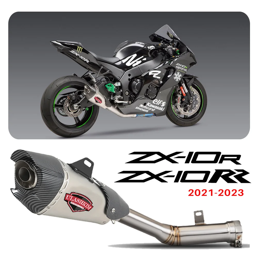 

Глушитель для ниндзя ZX-10R ZX-10RR производительность мой 2021 - 2023 Kawasaki polска полная выхлопная система zx10r zx10rr