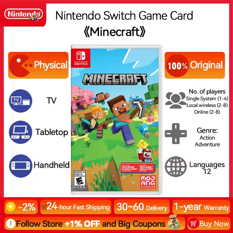 مراجعات مفصلة لـ Maincraft: تجربة لعب مميزة على جهاز Nintendo Switch