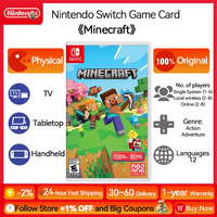 Minecraft Nintendo Switch Game Deals Physical New Cover for Nintendo Switch OLED Nintendo Switch Lite Switch Game Console