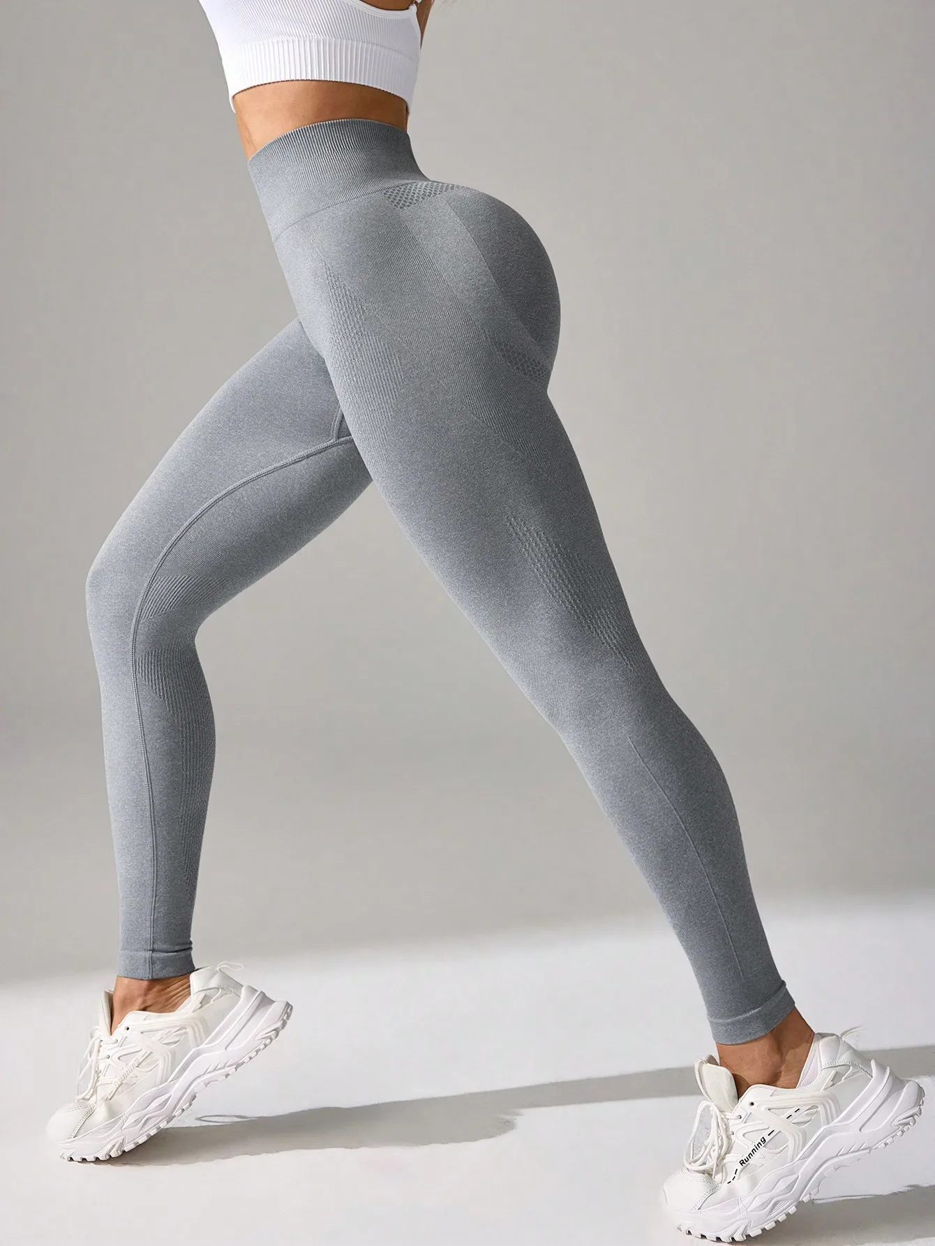 High Waisted Scrunch Butt Lift Leggings Women Seamless Tummy Control Workout Yoga Pants