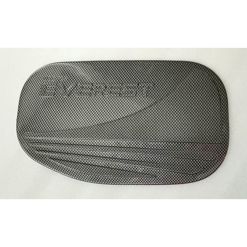 غطاء خزان الوقود الزيتي للسيارات لون الكربون لفورد ايفرست 2015-2019 أطقم هيكل لون الكربون الخارجي ملحقات الكسوة