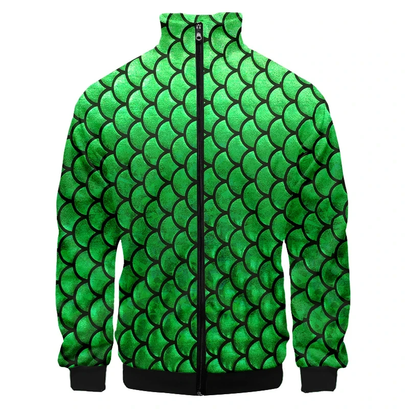 

Wave Colorful Fish Scales 3D Printed Men Hoodies Sweatshirt Unisex Streetwear Zipper Pullover Casual Jacket Tracksuits Coats