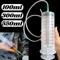 150ml-500ml Reusable Syringe Syringes Pump Measuring 1.3m Tube Feeding Ink Big Syringe Hydroponics Nutrient Large Capacity