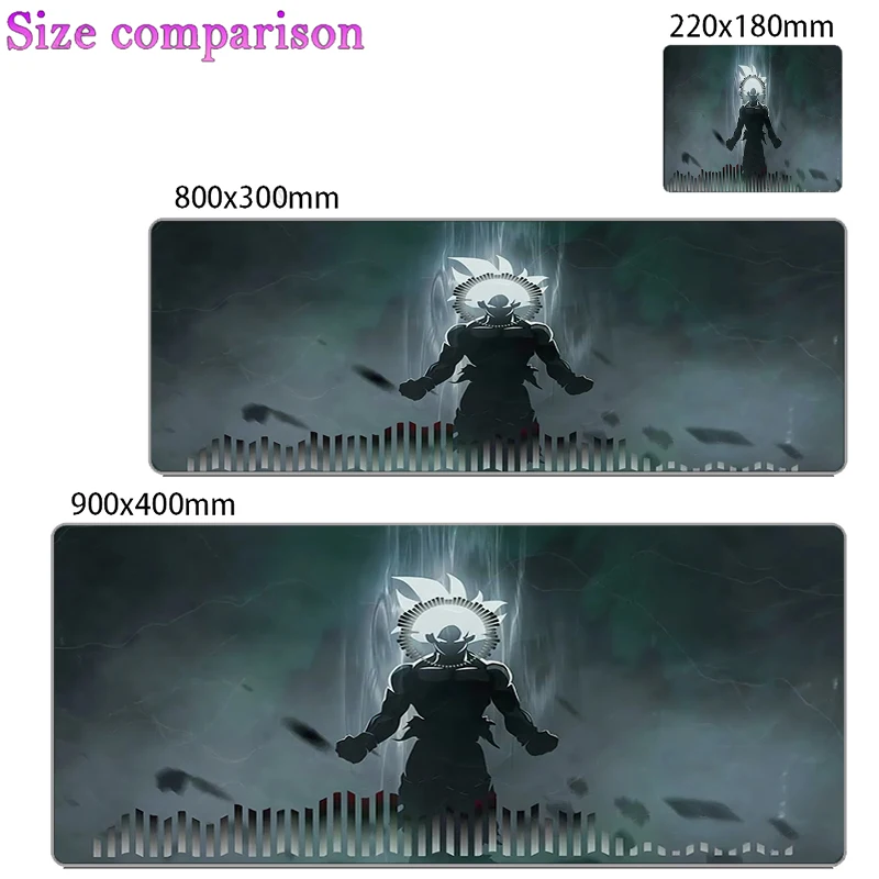 DBZ Mouse Pads Dragon Balll Z Gamer PC Computer Large 900x400 XXL Desk mat Keyboard Anime rug Gaming Accessories Mousepad Carpet