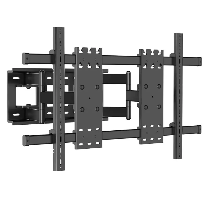 

Настенный кронштейн для телевизора HILLPORT HHeavy-Duty: полномощное наклонное и поворотное крепление DY1000 для телевизоров диаметром 70–120 дюймов.