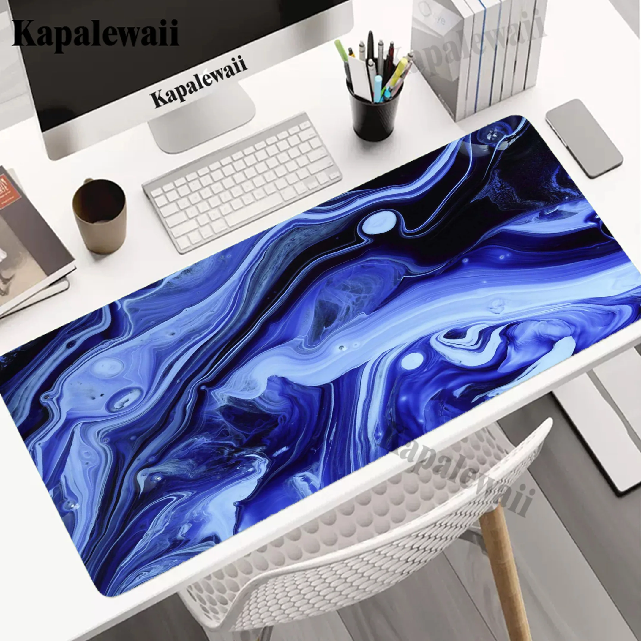 

Strata Liquid Mouse Pad Game Mat Gamer Mousepad Notebook Table Carpet Gamer Computer Desk Mat Soft Rubber Locking Edge Mouse Mat