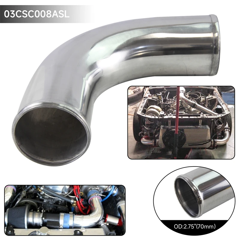 

70 мм 2,75 дюйма/76 мм 3,0 дюйма/80 мм 3,15 дюйма 90 градусов, алюминиевые турбо Трубопроводные трубы для интеркулера
