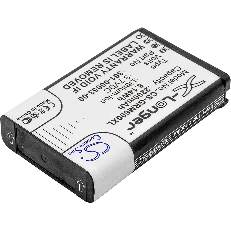 CS 2200mAh Battery For Garmin Montana