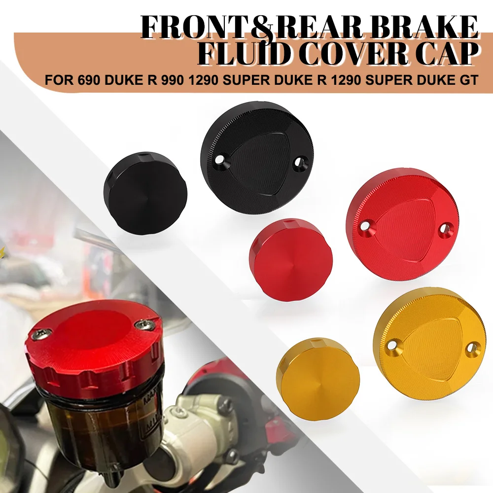 

Front Brake Cylinder Cover Reservoir Rear Oil Fluid Cap Tank Cup For KTM 690 DUKE R 990 1290 SUPER DUKE R 1290 Super Duke GT