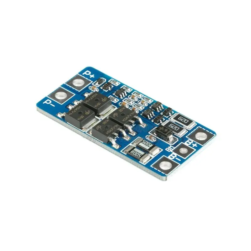 Lithium Battery Protection Plate 2 Series 7.4V 8.4V Balanced 10A Working Current for Electronic Components