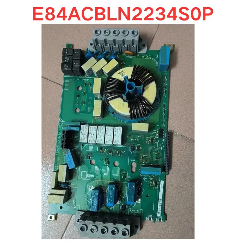 Used OEM disassembled parts E84ACBLN2234S0P Lenz 8400 i550 18.5kw 22kw module board Functional test OK Fast Shipping