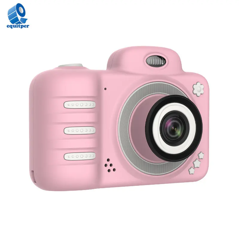 EQUITPER Children's Digital Camera Dual Camera High-definition Camera Toy Sports SLR, Mini 2.4 inch Photo Printer