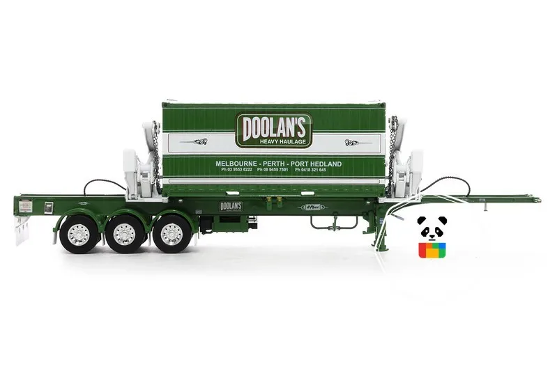 Drake 1:50 Australian O'Phee BoxLoader Container Lift Trailer Model Doolan ZT09251 Die-Cast Collectible Ornaments Gifts