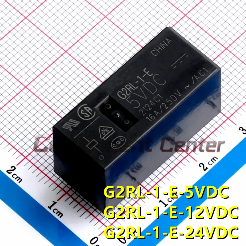 G2RL-1-E-5VDC G2RL-1-E-12VDC G2RL-1-E-24VDC (5pieces) DIP 5VDC/12VDC/24VDC Low profile power relay ,Original In Stock