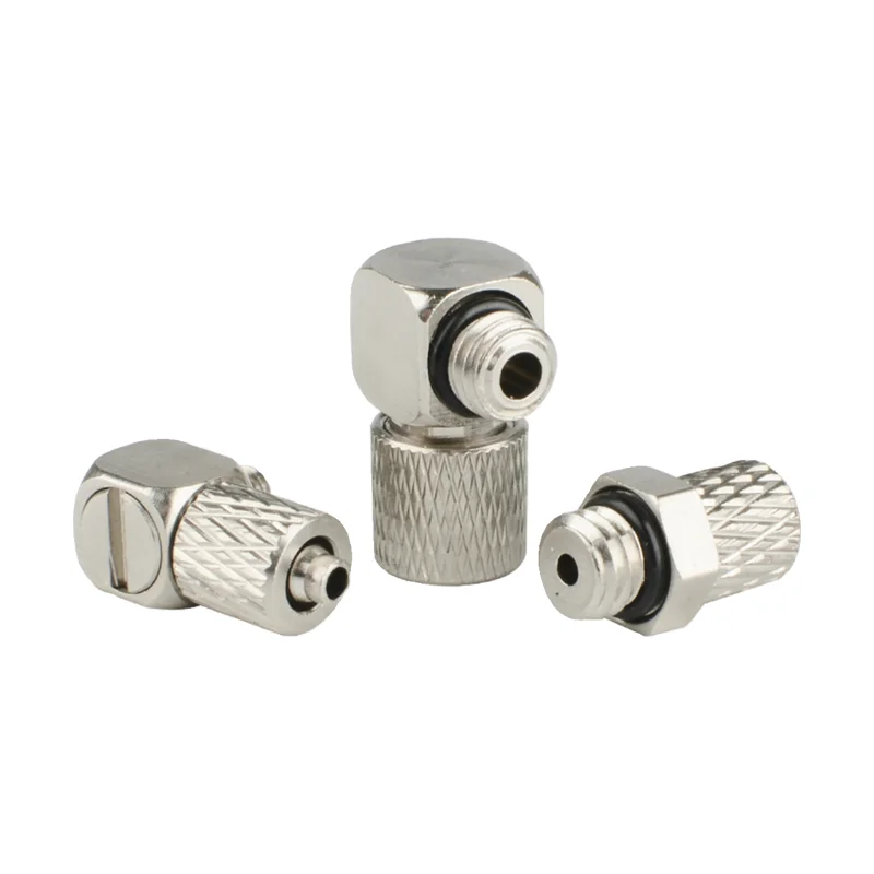 PC PL Screw Through Quick Fitting Fast Twist Joint Male Thread M3 M4 M5 M6 5pcs/pack Mini Pneumatic Pipe Connector