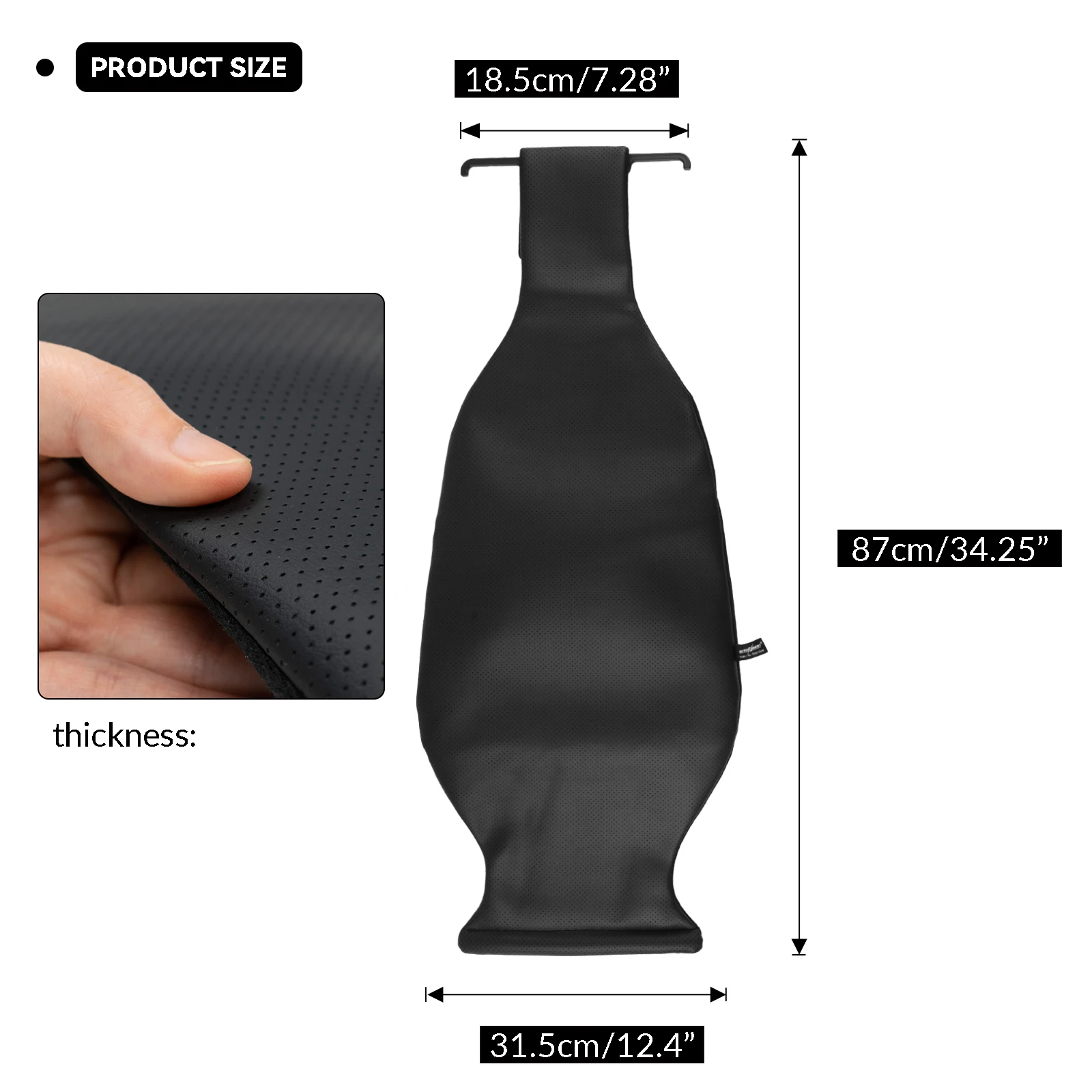 Universal Air Motion Car Chair Body Mat Seat Back Cover Lumbar Cushion Waist Coccyx Pain Relief Lumbar Support Pad Adjustable
